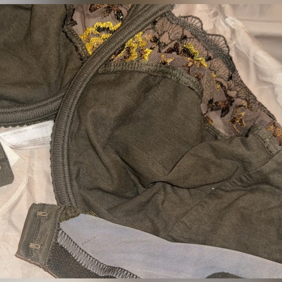 Prima Donna Palace Garden Full 4 part Cup Underwire Bra 34I metallic embroidery - Picture 5 of 15